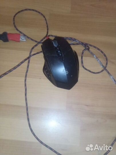 Игровая мышь bloody v6, в хорошем состоянии