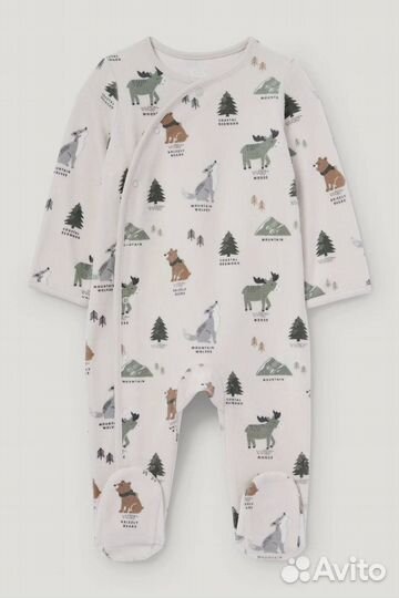 Велюровый слип C&A 62,68,74,80