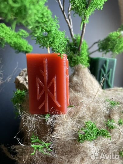 Эзотерические свечи из натурального воска