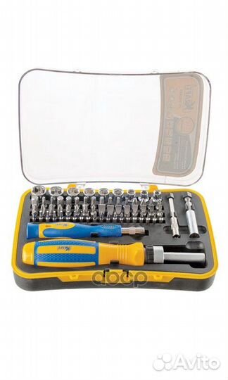 Набор: отверточная рукоятка 65 предметов KT7004