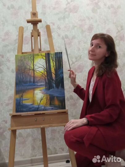 Картина маслом на холсте 