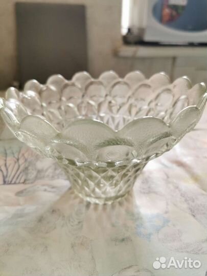 Фруктовница стекло СССР