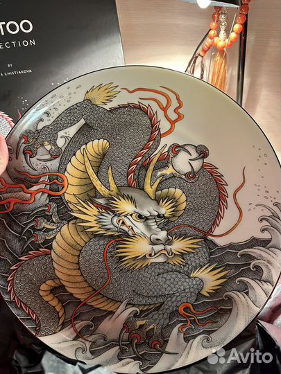 Подарочный набор Восточная рисунок tattoo Dragon