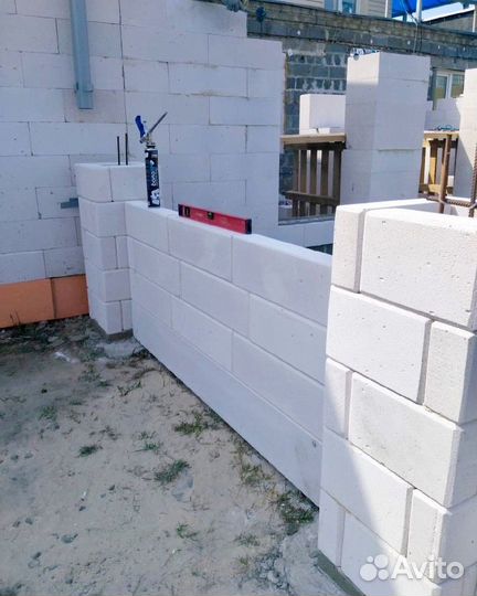 Газосиликатный газоблок для перегородок