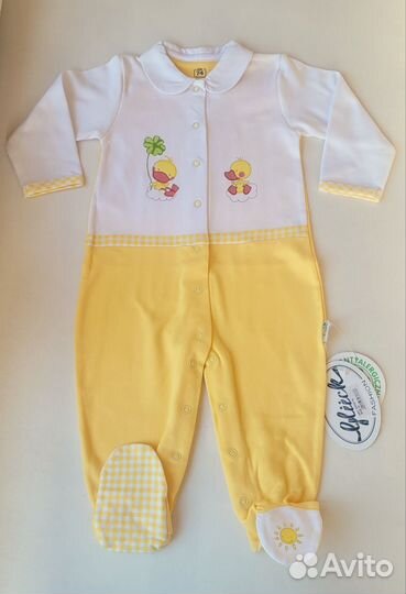 Слип комбинезон для девочки 74,80,86