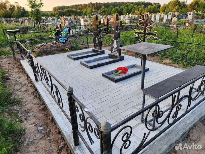 Благоустройство могил