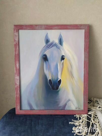 Картина маслом, акрилом на холсте, стене