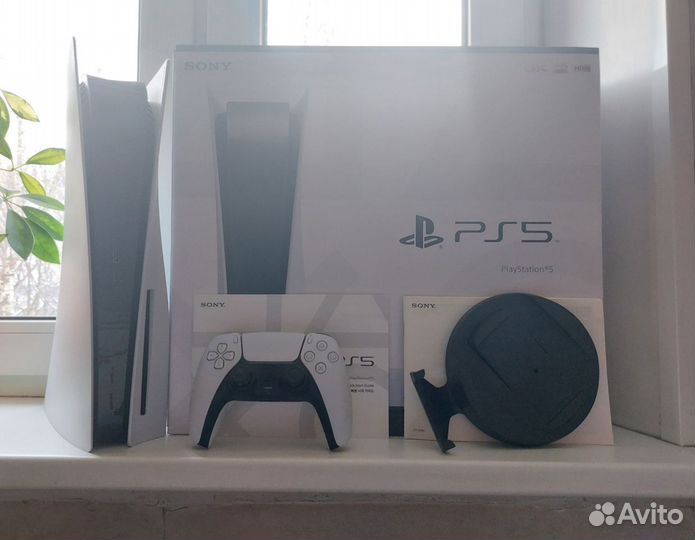Sony Playstation 5 дисковод+игры и подписка