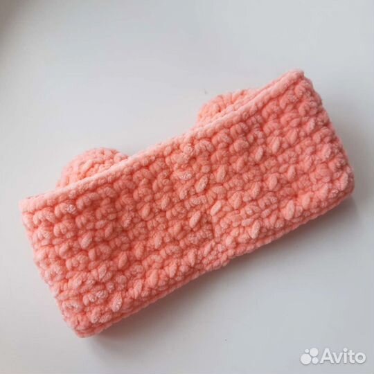 Повязка на голову с ушками