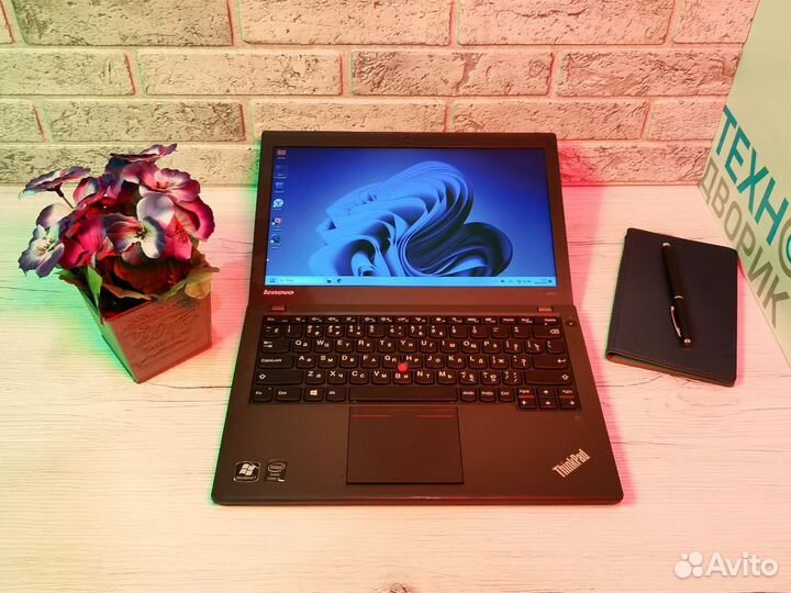 Ноутбук 12.5'' Lenovo X240 ram 8gb ssd 120gb