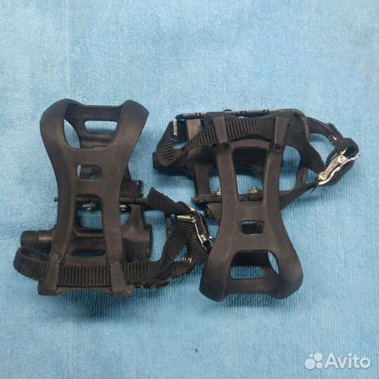 Педали с туклипсами