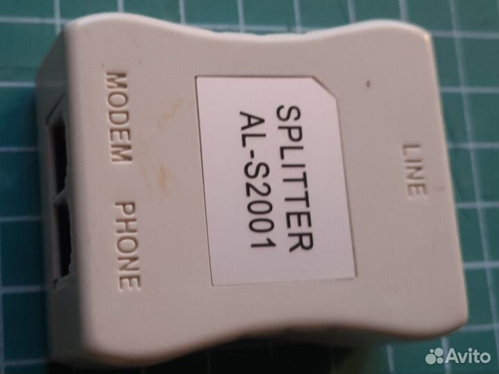 Adsl сплиттер AL-S2001