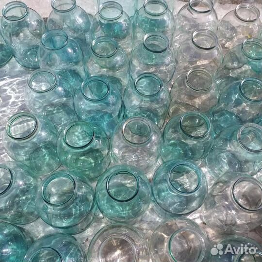 Банки Стеклянные от0.4 до 3л Амур Винтовые.Обычные