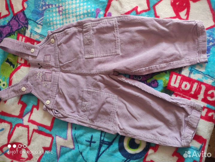 Большой пакет вещей на девочку