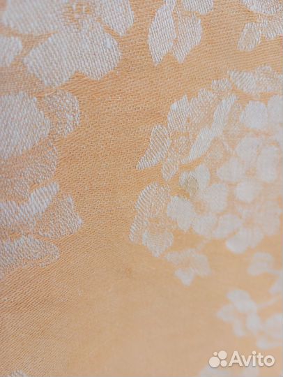 Скатерть лен-жаккард, СССР, бу