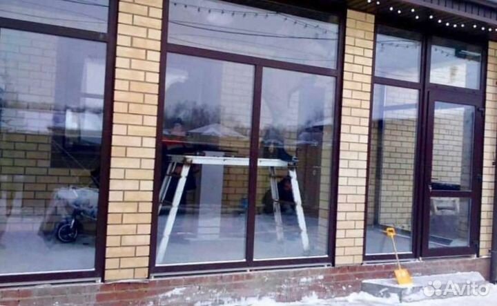 Пластиковые окна. остекление коттеджей