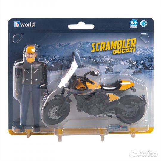 Внедорожник Bruder Ram с мотоциклом Ducati (Новый)