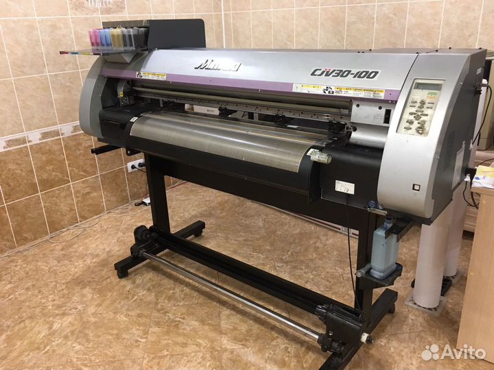 Печатающе - режущий плоттер mimaki cjv30-100