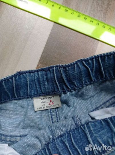Шорты джинсовые (зара)
