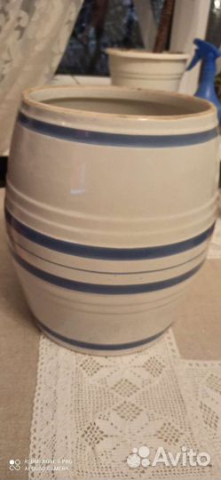 Бочонок керамический