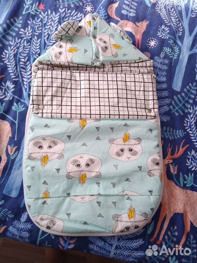 Теплый конверт в коляску