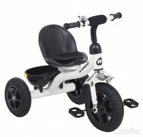 Трехколесный велосипед N.Ergo, белый