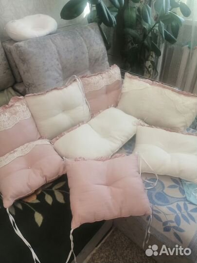 Бортики в детскую кроватку