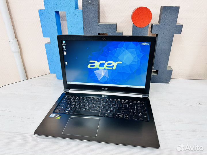Игровой ноутбук Acer i5-8300h GTX 1050ti