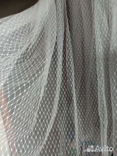 Тюль новый 5 м сетка