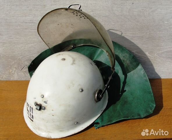 Шлем пожарного СССР