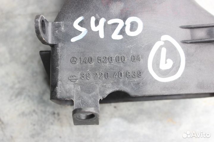 Воздухозаборник радиатора Mercedes S-Class W140