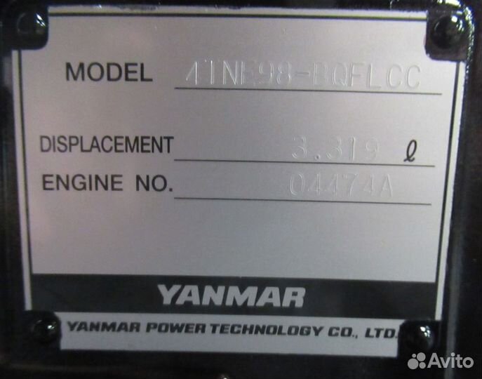 Двигатель дизельный 4TNE98-bqflc