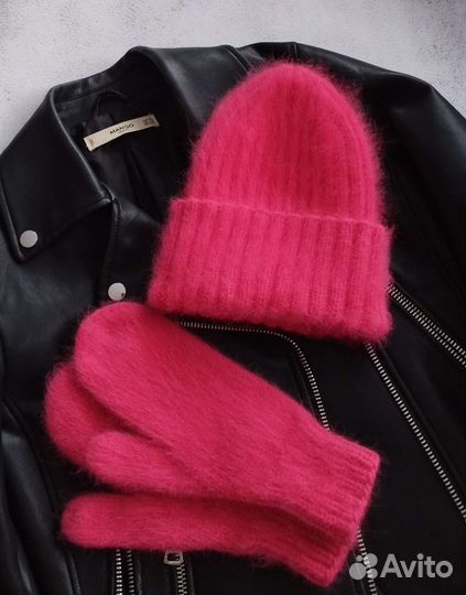 Комплект из пуха норки