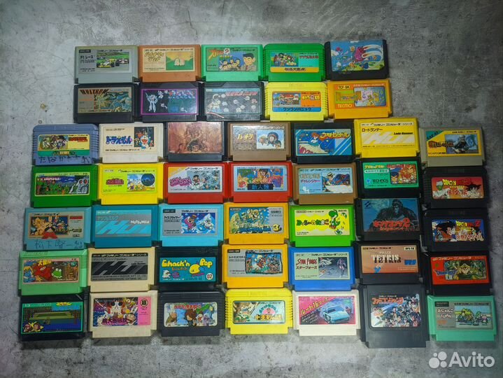 Катриджы Famicom