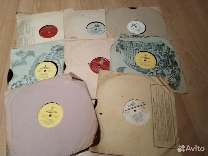 Пластинки. 78 об