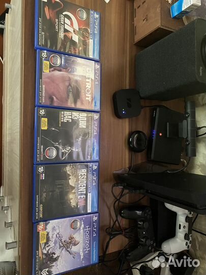 Sony ps4 slim 1tb + vr шлем