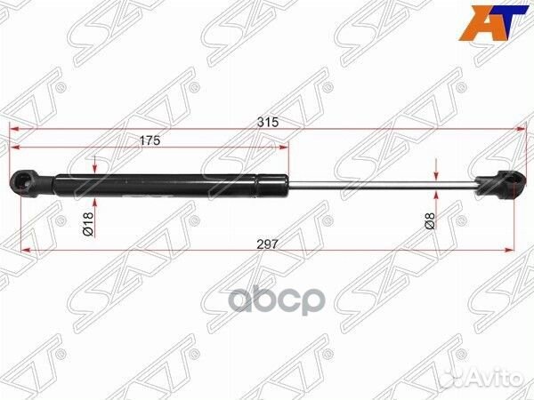 Амортизатор крышки багажника mercedes-benz S-CL