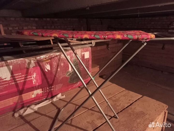 Коляска кукольная+переноска+гладильная доска