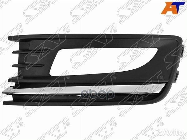 Оправа птф VW polo 15-20 4D LH хром молдинг st