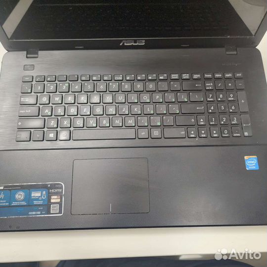 Ноутбук asus x751MA-TY119h на запчасти