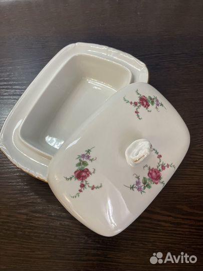 Масленка фарфор Chodziez