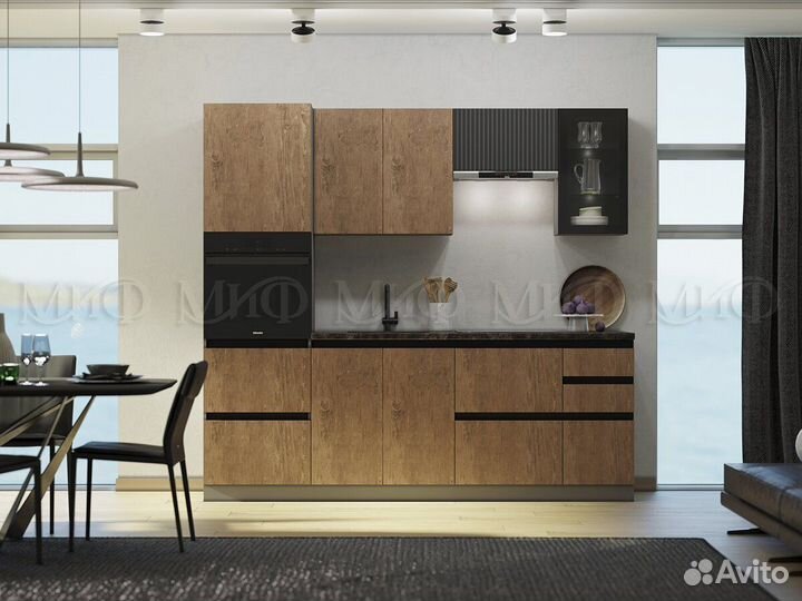 Кухня Техно-6 1,5м, 2м, 2,4м 2,6м