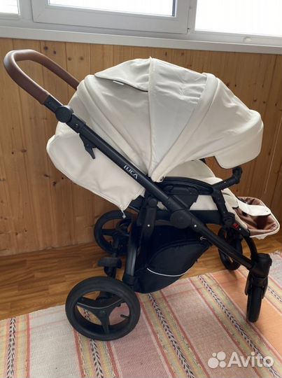 Коляска Bebetto Luca Pro 2 в 1 экокожа