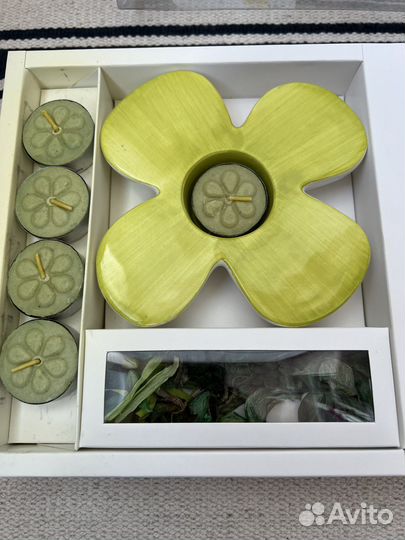 Подсвечник со свечками