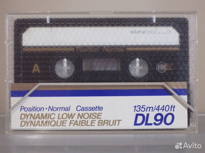 Кассета Hitachi DL90 (1982) EUR