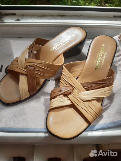 Шлепанцы женские Италия