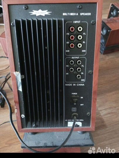 Сабвуфер и колонки