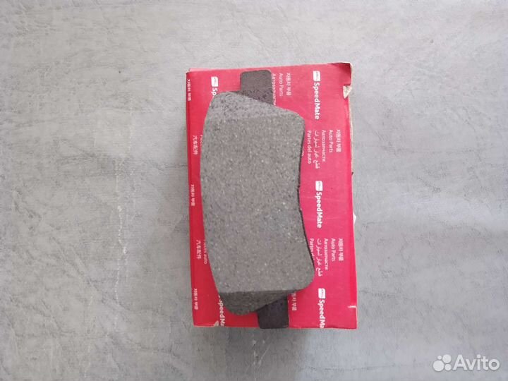 Тормозные колодки задние на hyundai solaris II