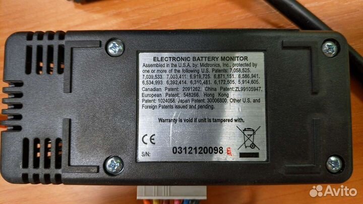 Midtronics cellguard system dual sensor