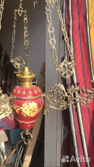 Люстра майолика